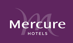 Logo Mercure — client CLS Sécurité, hôtellerie